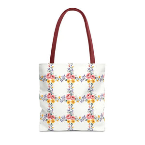Chic Floral Tote Bag - Eco Friendly Spring Shopping - Dipaliz - Totes