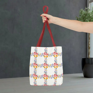 Chic Floral Tote Bag - Eco Friendly Spring Shopping - Dipaliz - Totes