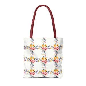 Chic Floral Tote Bag - Eco Friendly Spring Shopping - Dipaliz - Totes