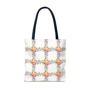 Chic Floral Tote Bag - Eco Friendly Spring Shopping - Dipaliz - Totes