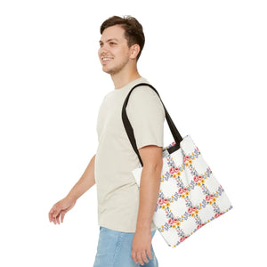 Chic Floral Tote Bag - Eco Friendly Spring Shopping - Dipaliz - Totes