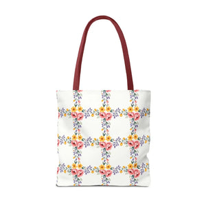 Chic Floral Tote Bag - Eco Friendly Spring Shopping - Dipaliz - Totes