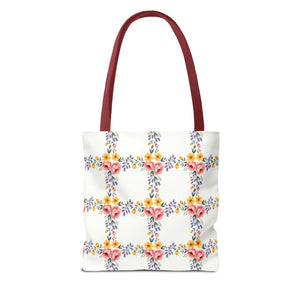 Chic Floral Tote Bag - Eco Friendly Spring Shopping - Dipaliz - Totes