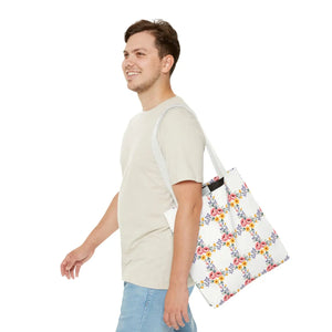 Chic Floral Tote Bag - Eco Friendly Spring Shopping - Dipaliz - Totes