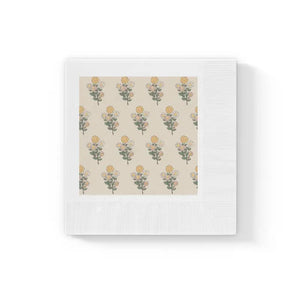 White Coined Paper Napkins - Elegant Party Essential - Dipaliz