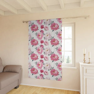 Floral Window Curtain – Elegant Home Decor - Dipaliz - Curtains
