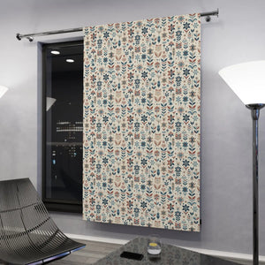 Floral Window Curtains – Chic Living Space - Dipaliz