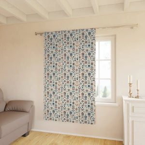 Floral Window Curtains – Chic Living Space - Dipaliz