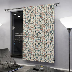 Chic Floral Window Curtains - Brighten your Living Space - Dipaliz - Blackout / 50’’ × 84’’
