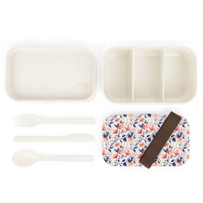 Chic Eats Bento: Stylish Bento Lunchbox with Wooden Lid - one Size Accessories