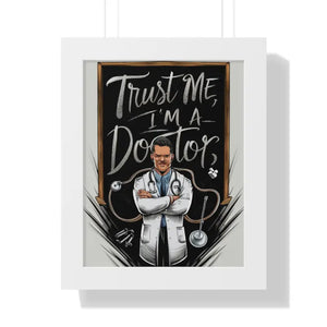 Framed Vertical Poster - Bold Fashion Art Statement - Dipaliz - 11’’ x 14’’ / White - Posters Prints & Visual Artwork