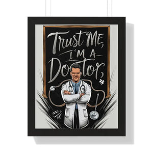 Framed Vertical Poster - Bold Fashion Art Statement - Dipaliz - 16″ x 20″ / Black - Posters Prints & Visual Artwork