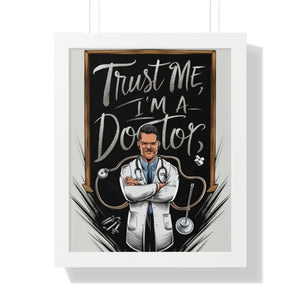 Framed Vertical Poster - Bold Fashion Art Statement - Dipaliz - 16″ x 20″ / White - Posters Prints & Visual Artwork