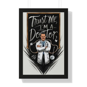 Framed Vertical Poster - Bold Fashion Art Statement - Dipaliz - 16″ x 24″ / Black - Posters Prints & Visual Artwork