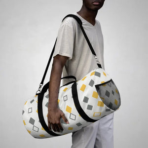 Chic Geometric Duffel Bag - Stylish Gym to Travel - Dipaliz - Bags