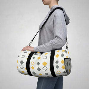 Chic Geometric Duffel Bag - Stylish Gym to Travel - Dipaliz - Bags