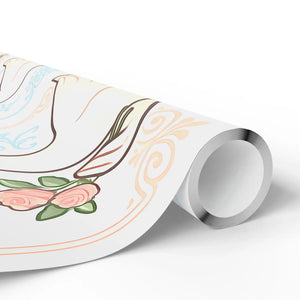 Goose Gift Harmony Wrapping Paper Glossy Finish - Dipaliz