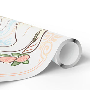 Goose Gift Harmony Wrapping Paper Glossy Finish - Dipaliz