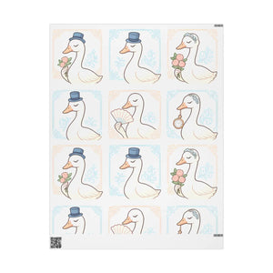 Goose Gift Harmony Wrapping Paper Glossy Finish - Dipaliz