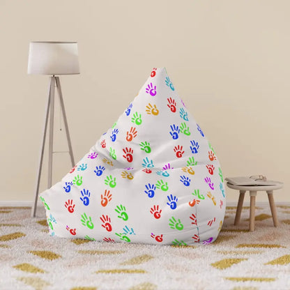 Chic Hand Prints Bean Bag Covers for Ultimate Comfort - 38’’ × 42’’ 29’’ / Without Insert Home Decor