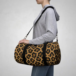 Premium Chic Leopard Print Duffel Bag - Dipaliz - Bags