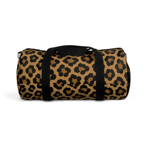 Premium Chic Leopard Print Duffel Bag - Dipaliz - Small - Bags