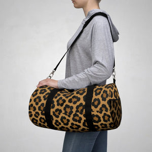 Premium Leopard Print Duffel - Chic Travel Bag - Dipaliz - Bags