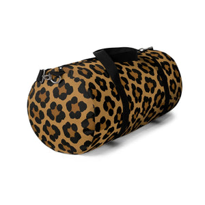 Premium Leopard Print Duffel - Chic Travel Bag - Dipaliz - Bags