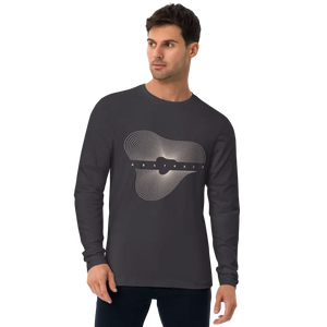 Abstract Art Long Sleeve T-shirt Men’s Comfort Tee - Dipaliz - Heavy Metal / s - T-shirts