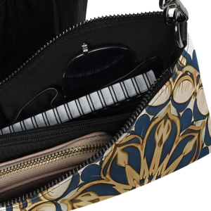 Bags - Crossbody Bag Faux Leather Mandala Pattern Vibrant Style Dipaliz