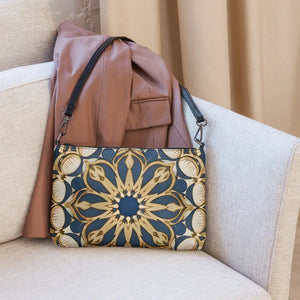 Bags - Crossbody Bag Faux Leather Mandala Pattern Vibrant Style Dipaliz