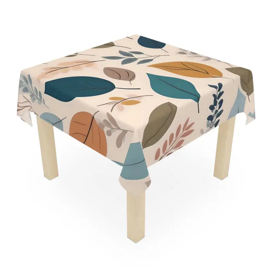 Muted Colors Tablecloth - Chic Autumn Charm | Dipaliz - one Size / White - Tableware