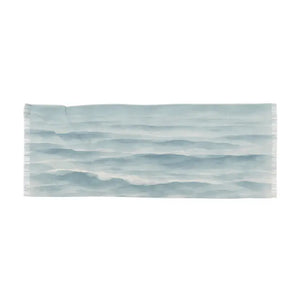 Ocean Wave Scarf - Chic Light Summer Style - Dipaliz - 27’’ × 71’’ - Scarves & Shawls