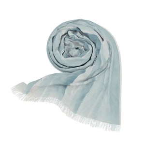 Ocean Wave Scarf - Chic Light Summer Style - Dipaliz - 27’’ × 71’’ - Scarves & Shawls