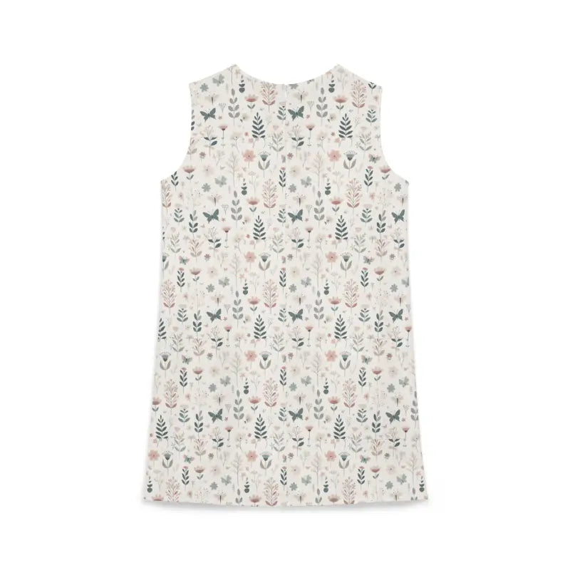 Chic Pastel Floral Sleeveless Dress - Timeless Elegance Awaits - Dresses