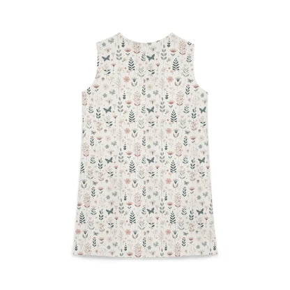 Chic Pastel Floral Sleeveless Dress - Timeless Elegance Awaits - Dresses