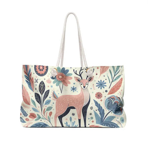 Pastel Weekender Bag - Chic T-bottom Travel Tote - Dipaliz - 24’’ × 13’’ - Bags