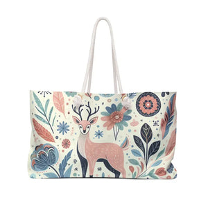 Pastel Weekender Bag - Chic T-bottom Travel Tote - Dipaliz - 24’’ × 13’’ - Bags