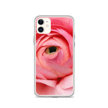 Bloom in Pink: Stylish Flower Iphone Case Protection - Iphone 11 Phone Case