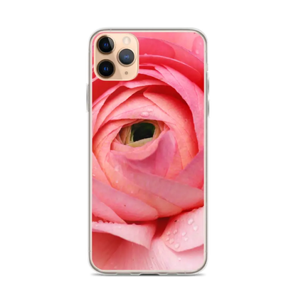 Bloom in Pink: Stylish Flower Iphone Case Protection - Iphone 11 Pro Max Phone Case