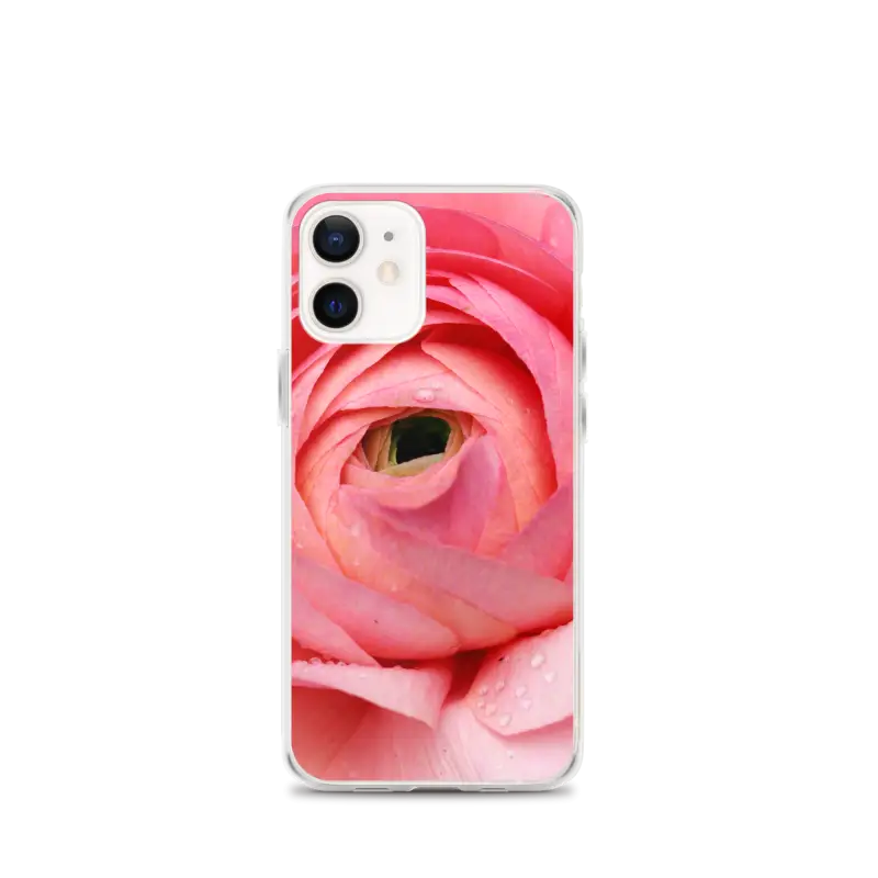 Bloom in Pink: Stylish Flower Iphone Case Protection - Iphone 12 Mini Phone Case