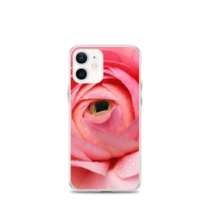 Pink Flower Iphone Case Polycarbonate Polyurethane Style - Dipaliz - 12 Mini - Mobile Phone Cases