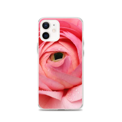 Bloom in Pink: Stylish Flower Iphone Case Protection - Iphone 12 Phone Case