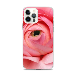 Pink Flower Iphone Case Polycarbonate Polyurethane Style - Dipaliz - 12 Pro Max - Mobile Phone Cases