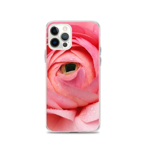 Pink Flower Iphone Case Polycarbonate Polyurethane Style - Dipaliz - 12 Pro - Mobile Phone Cases