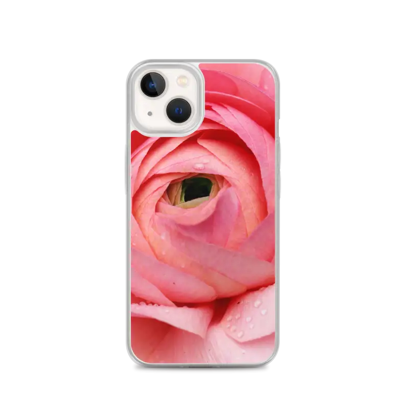 Bloom in Pink: Stylish Flower Iphone Case Protection - Iphone 13 Phone Case