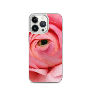 Pink Flower Iphone Case Polycarbonate Polyurethane Style - Dipaliz - 13 Pro - Mobile Phone Cases