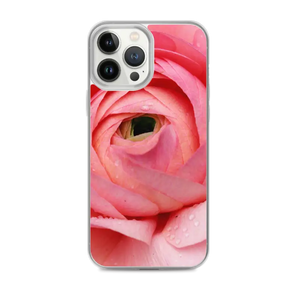 Pink Flower Iphone Case Polycarbonate Polyurethane Style - Dipaliz - 13 Pro Max - Mobile Phone Cases