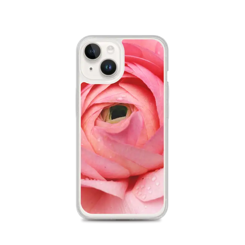 Bloom in Pink: Stylish Flower Iphone Case Protection - Iphone 14 Phone Case