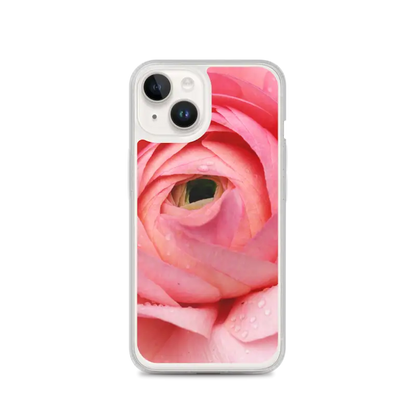 Bloom in Pink: Stylish Flower Iphone Case Protection - Iphone 14 Phone Case